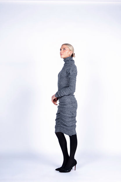 FW026  “REVERSE COZY DRESS”