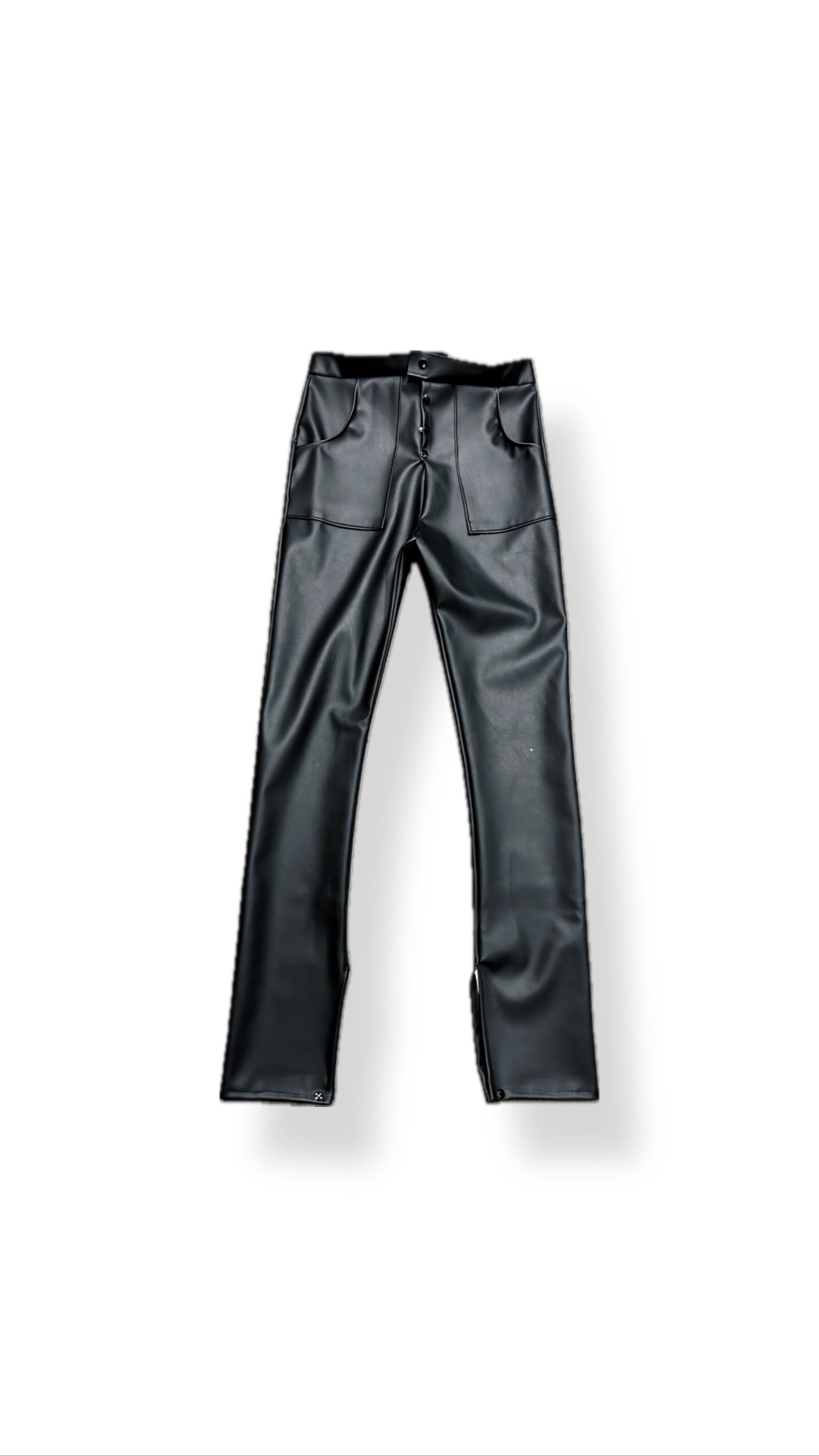 SIGNATURE BLACKOUT VINYL PANTS